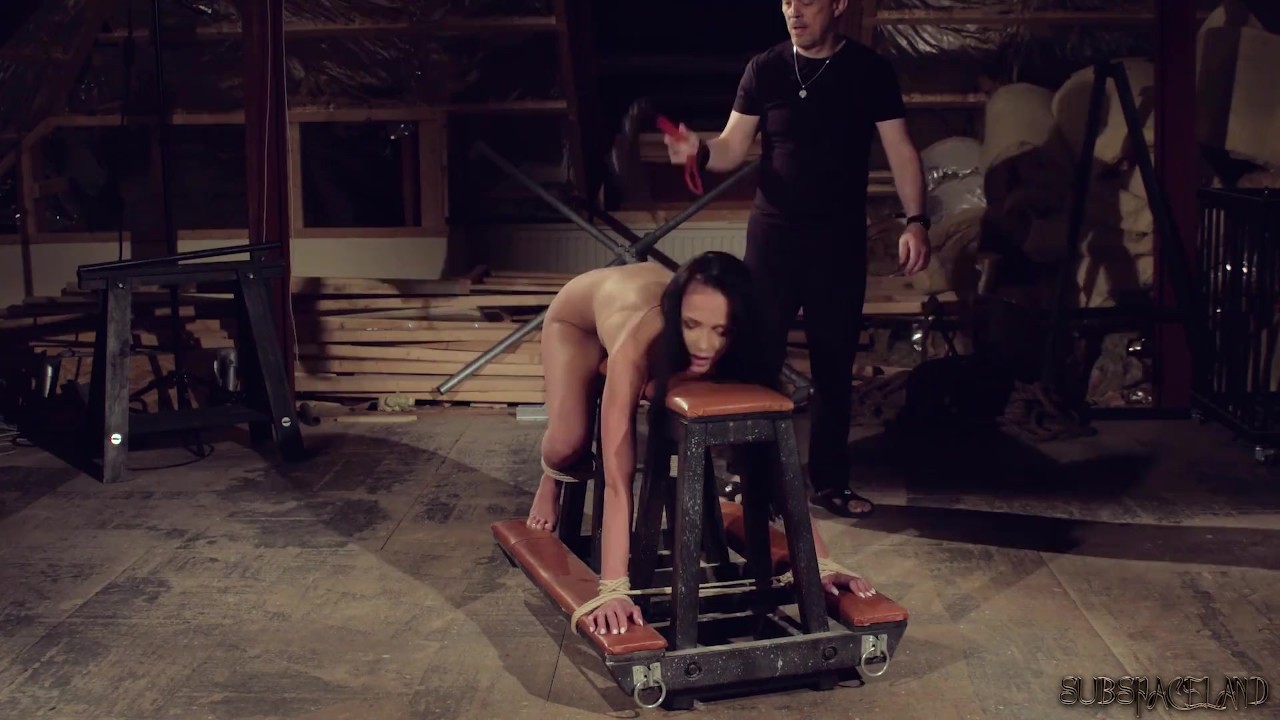 Kinky bondage sex teen tied up and fucked in bdsm porn