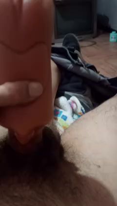 Silicone Vagina Penetration with Large Penis