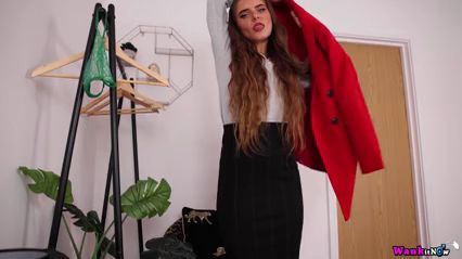 Skirt Tease Orders Furious Wank
