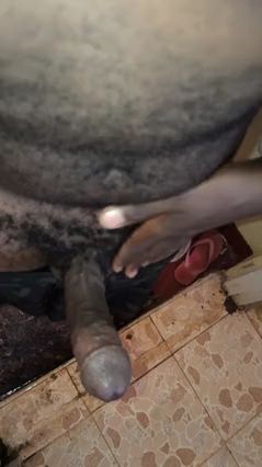 Solo Cock play after waking up Horny