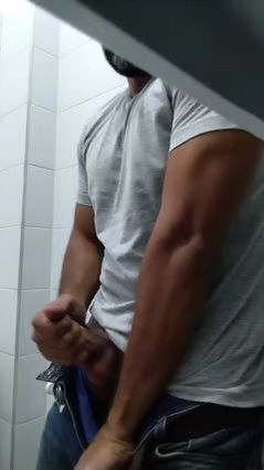 Public Bathroom Encounter Turns Steamy