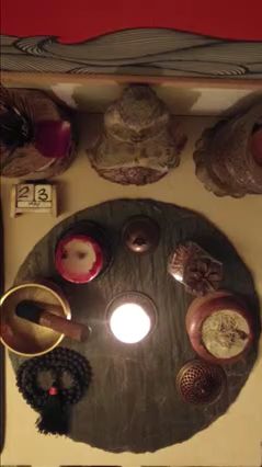 Meditative Zen Practice: Serene Altar Offering Ritual