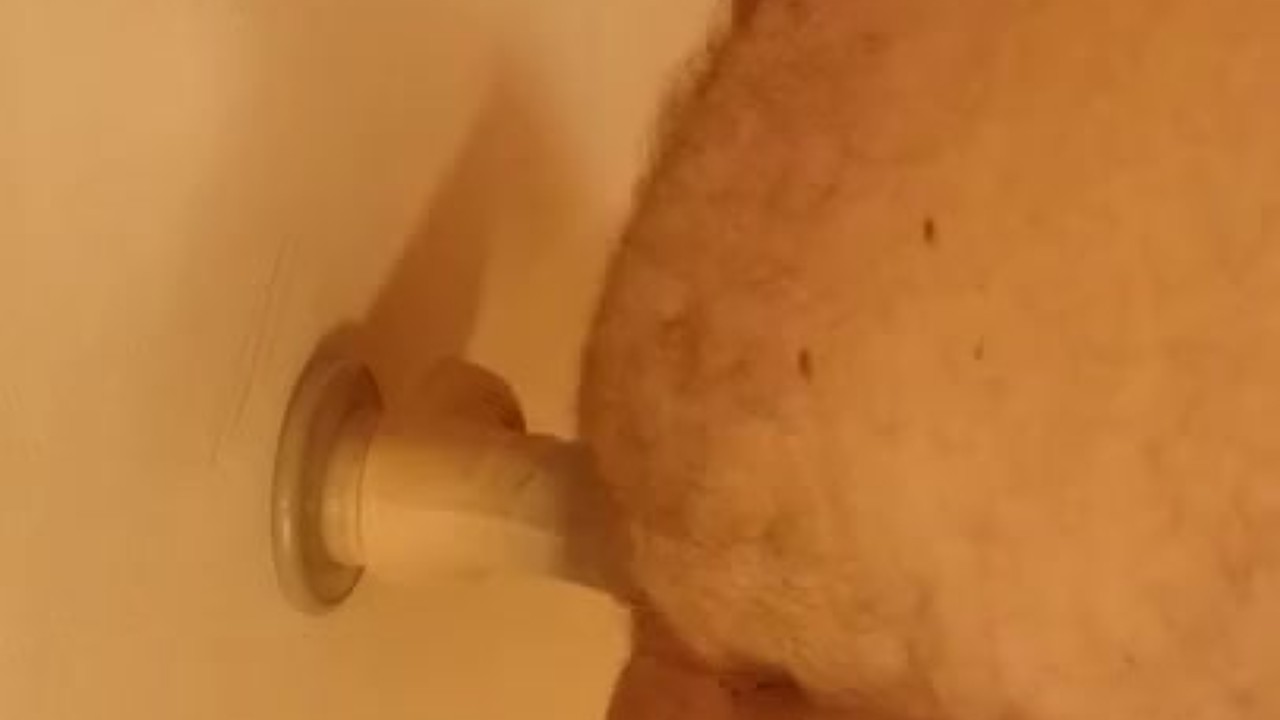 Had to give my dildo a good time after a wet dream