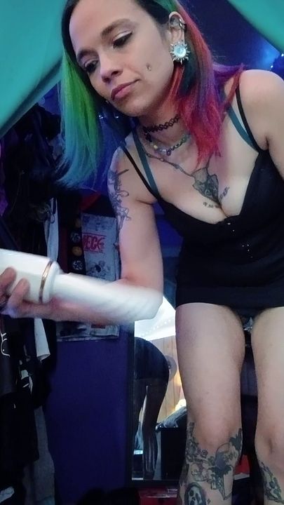 Sex machine tease