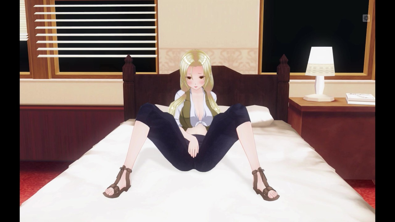 Tsunade's Intimate Moment: CM3d2 Animation