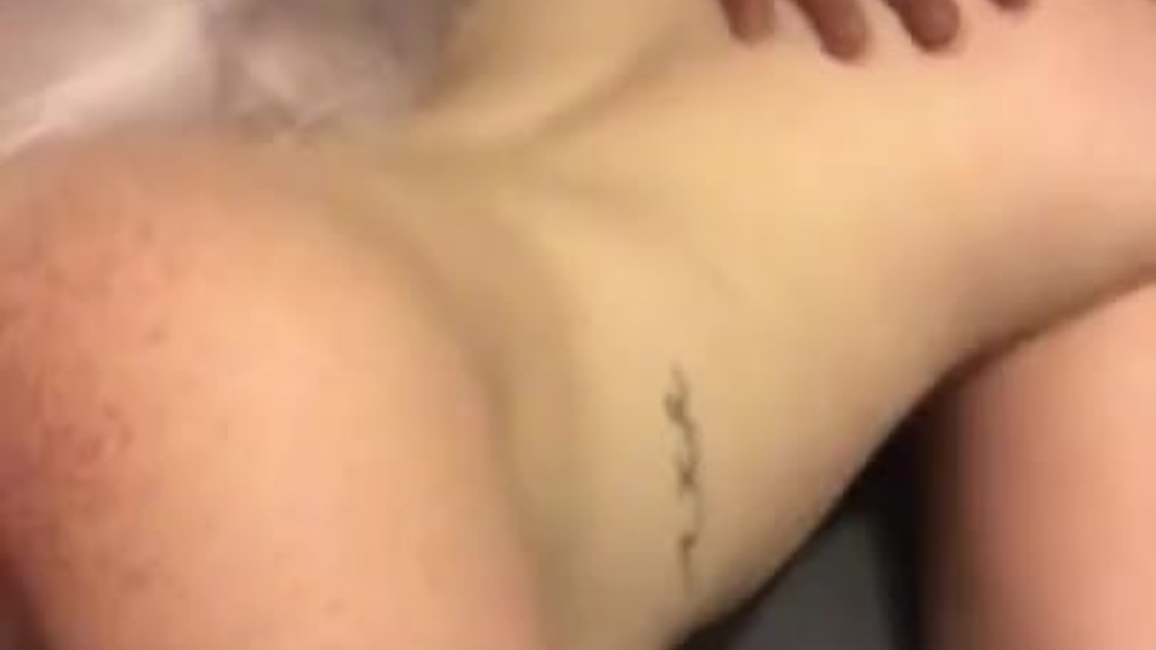 Smoking a blunt while perfect pink ginger pussy gets piped down from behind by my favorite BBC