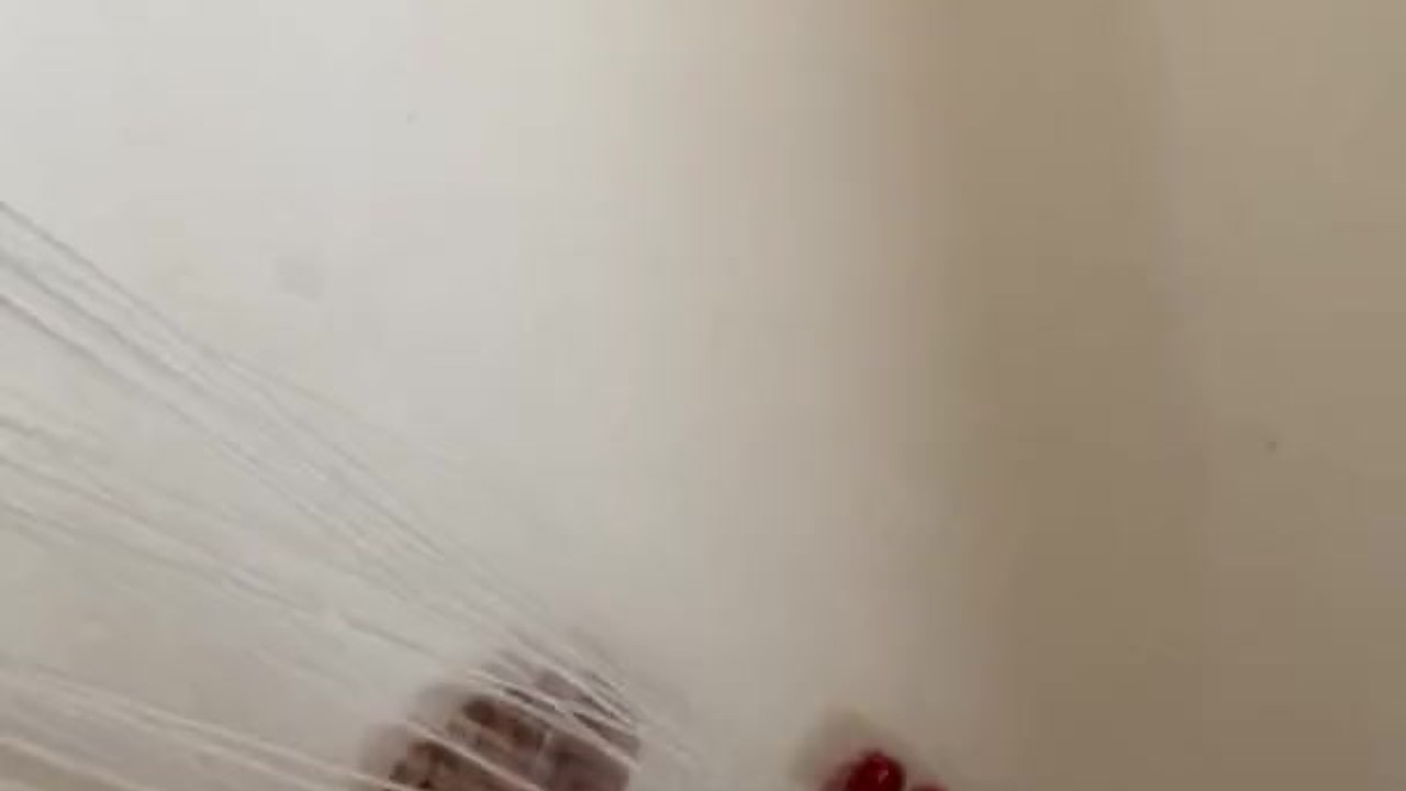 Sexy Christmas Foot Fetish with Red Toes