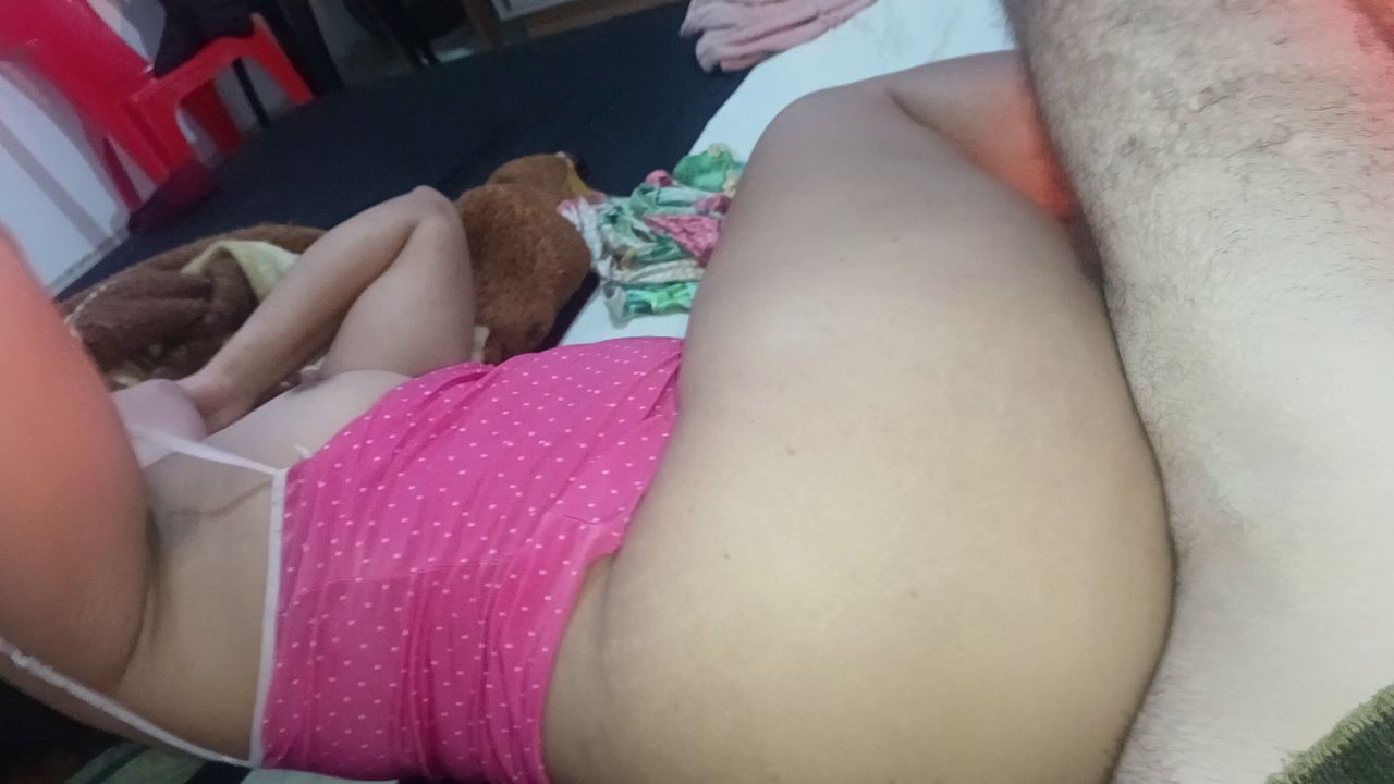 Intense Cum Explosion Inside Her Pussy