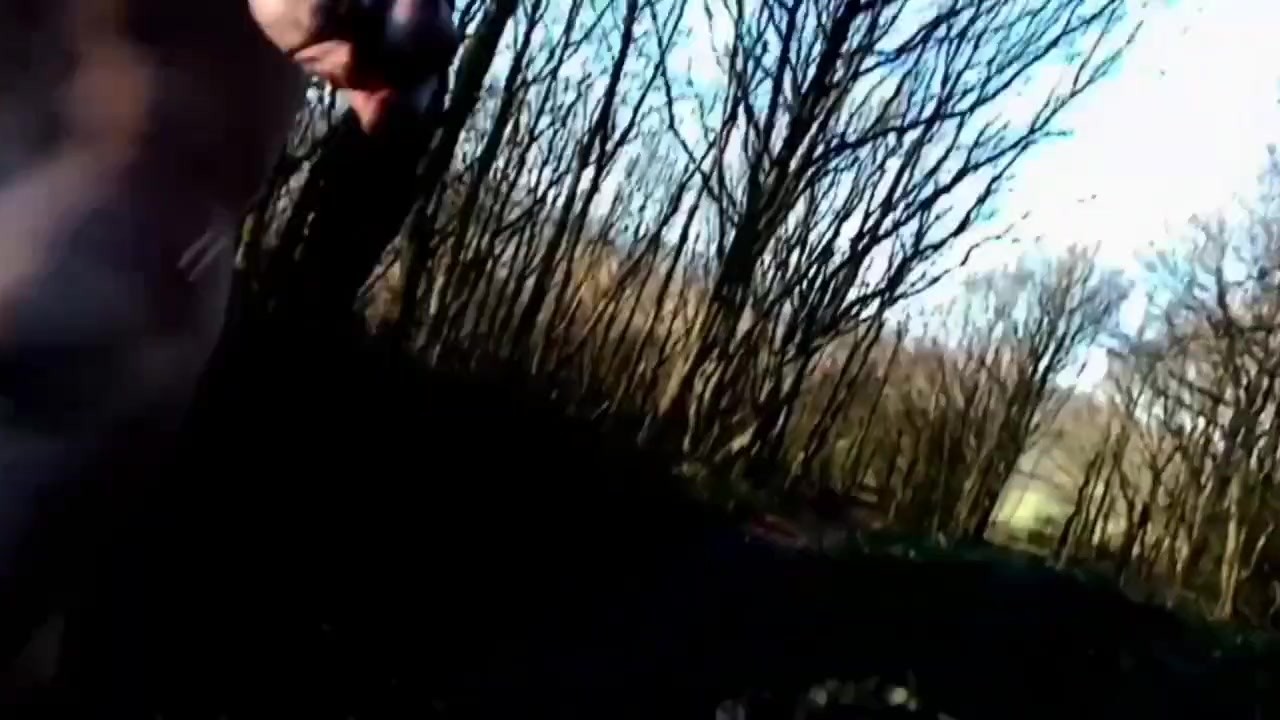 300 naked barefoot steps in woods