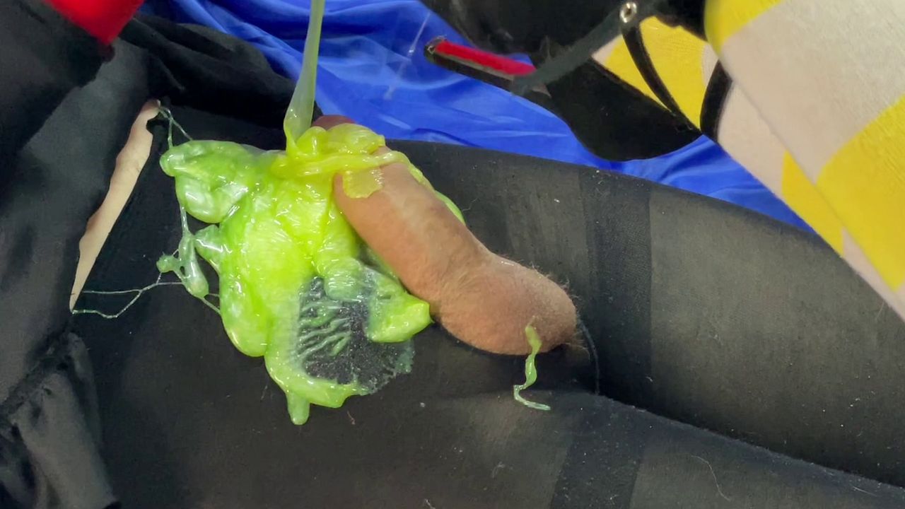 Femboy Fashion: High Heels and Slime Play
