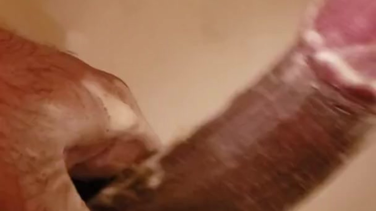 Jacking off in the shower 