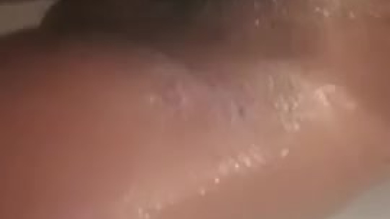 Huge Clit on Display in a Hot Shower Scene