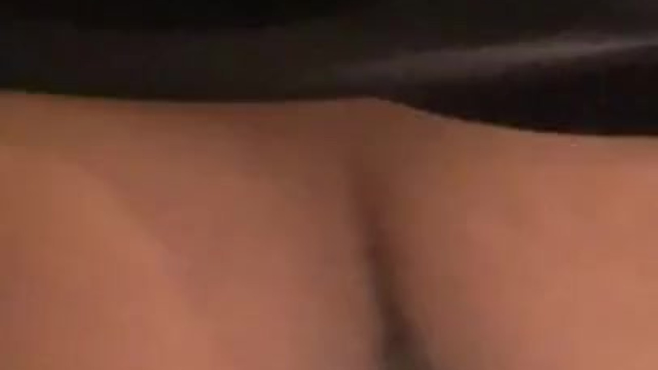 Ebony takes on thick bbc dildo until she creams and her legs shake
