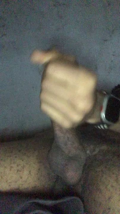 Hot Genz BIG COCK Hairy Thighs…. juicy solo bbc cream