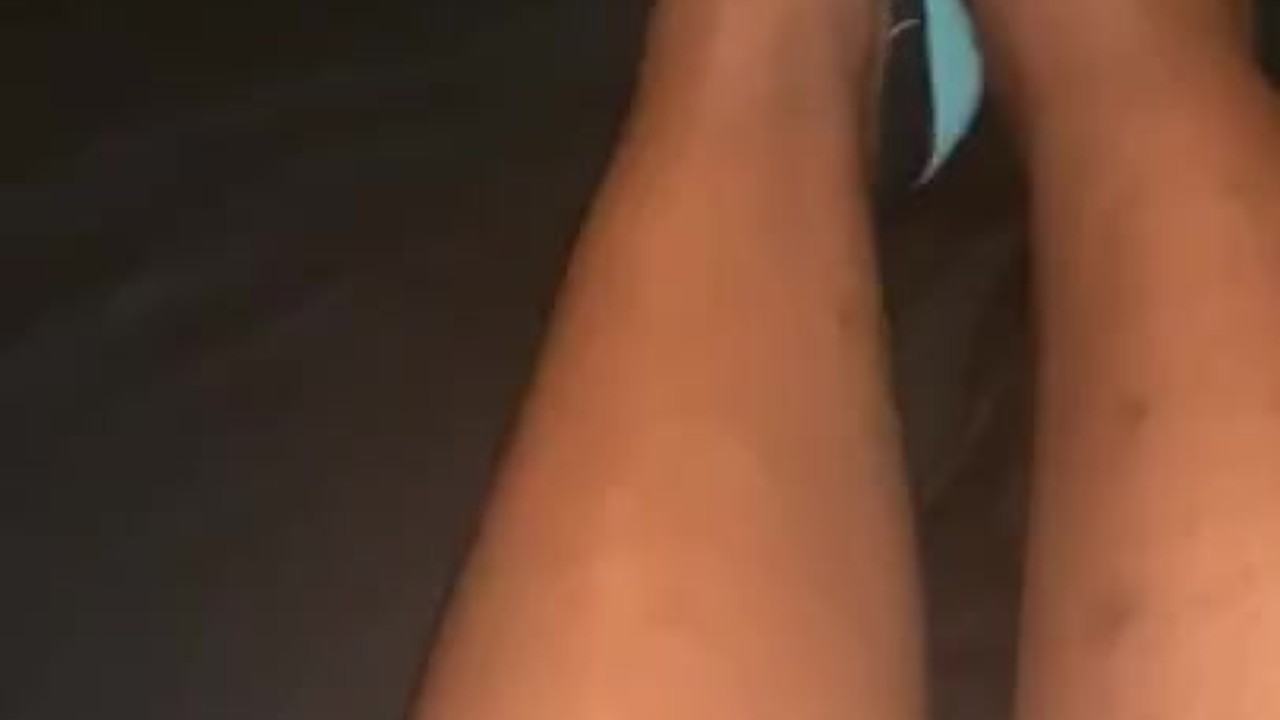 Teen girls feet after School POV