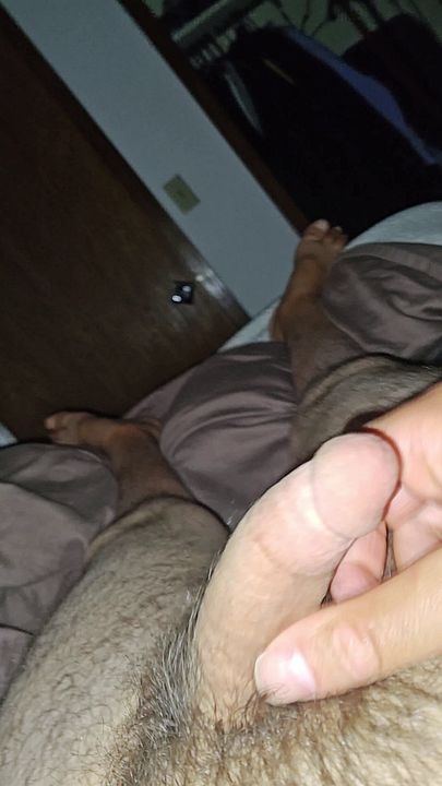 Hard in bed