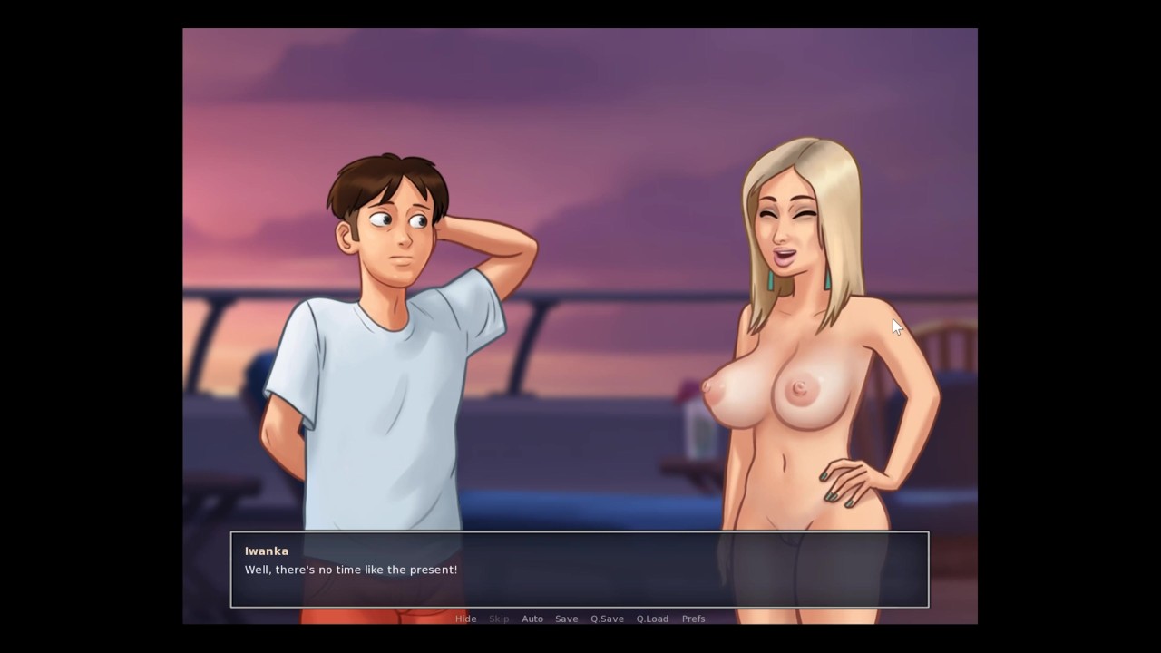 Summertime Saga Part 70: Fucking Iwanka on a Yacht!