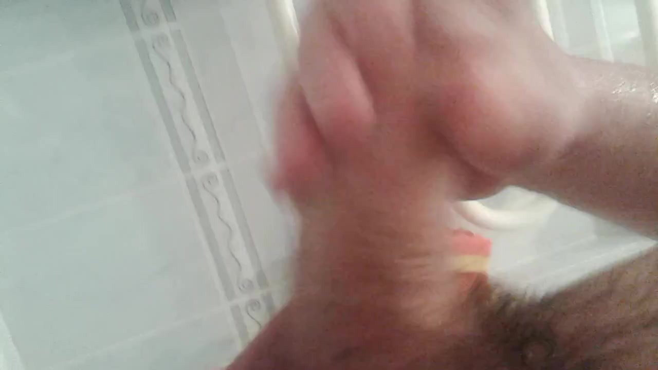 Solo Male Action: White Boy Plays with His Dick