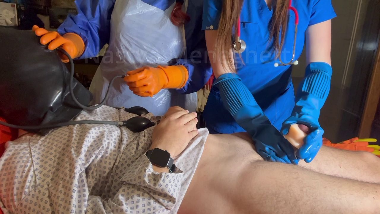 Medical Exam Fantasies: Nurses' Gloved Experiment