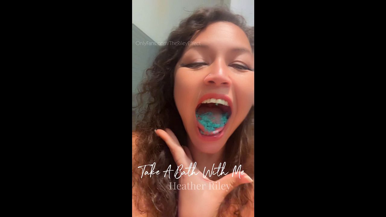 Take a Bath with Me, Heather Riley, Poprocks Blowjob ASMR Self Care Goddess